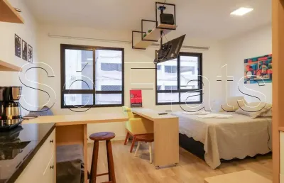 Studio nurban pinheiros, apto disponível para locação contendo 25m² e 01 dormitório.