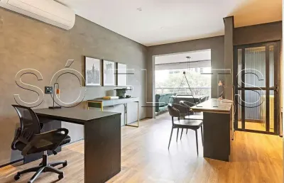 Horizonte jk, apto de extremo luxo para locação contendo 60m², 1 dormitório amplo e 1 vaga.