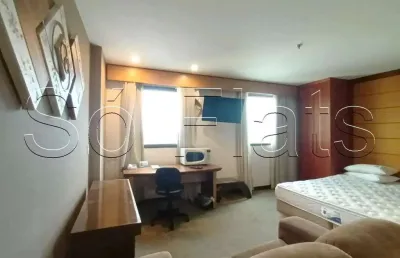Flat wyndham ibirapuera disponível para venda, 27m², 1 dormitório e 1 vaga de garagem