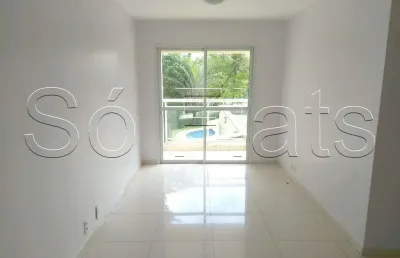 Residencial via ibirapuera apto disponível para locação com 52m² com 1 dormitório e 1 vaga.
