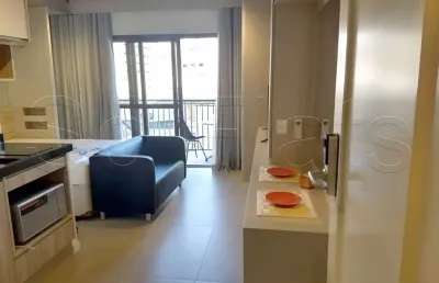 Apto estilo studio no residencial bk30 no centro da cidade, disponível locação com 33m² e 1 dorm.