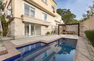 Residencial das acácias, casa alto padrão disponível para venda com 568m², 4 suítes e 4 vagas