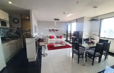 Flat staybridge disponível para venda, com 74m², 2 dormitório e 2 vagas de garagem