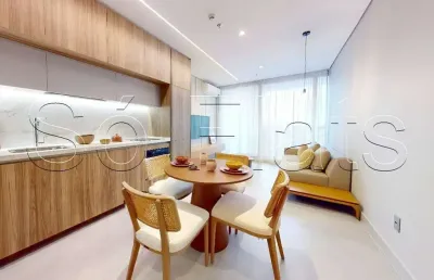Residencial jfl125, apto disponível para locação contendo 60m², 1 dormitório e 1 vaga.