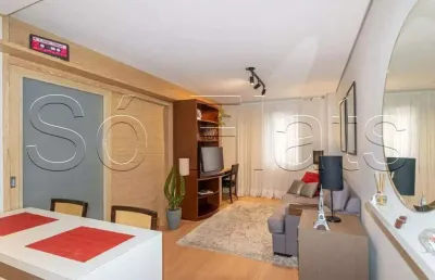 Apto em moema, próximo a av. ibirapuera e metrô na rua jamaris com 1 dormitório e 1 vaga de garagem.