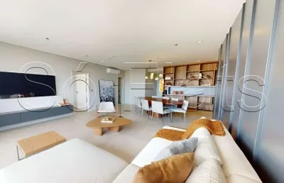 Residencial jfl125, flat disponível para locação contendo 166m², 3 dormitórios e 1 vaga.
