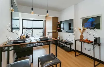 Residencial metro arena, apartamento no modelo studio para locação com 25m² e 1 dormitório.