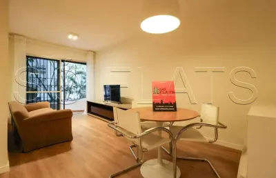 Flat no saint thomas com 43m²,1 dormitório e 1 vaga ao lado da avenida brigadeiro.
