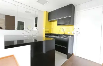 Choice panamby, studio disponível para locação com 38m², 01 dormitório e 01 vaga.
