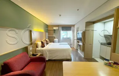 Flat mercure nações unidas, disponível para venda com 27m², 12 dormitório e 01 vaga de garagem