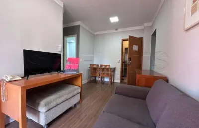 Mercure sp berrini, flat disponível para locação com 43m², 2 dormitórios e 1 vaga.
