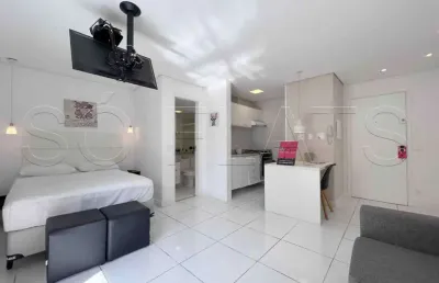 Flat prime boulevard, disponível para locação com 34m², 01 dorm e 01 vaga