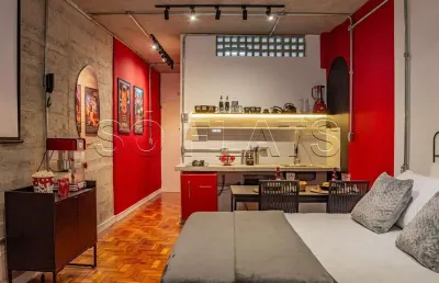 Edifico copan, studio disponível para locação mobiliado com 30m² e 1 dormitório