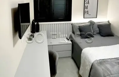 Flat no paraíso, com 02 dorms, com fácil acesso tanto para a paulista quanto para o pq do ibirapuera