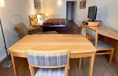 Flat sol alphaville disponível para venda com 30m², 01 dorm e 01 vaga de garagem