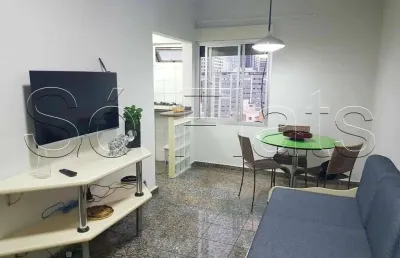 Apto no são paulo suíte service disponível para locação 35m², 1 dormitório e 1 vaga.
