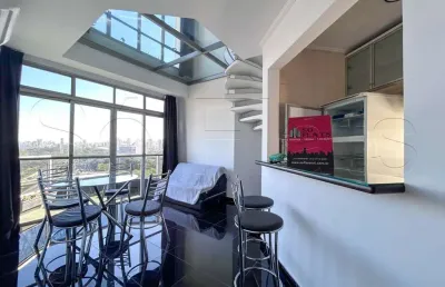 Studio quasar, apartamento duplex disponivel para locação com 41m², 1 dormitório e 1 vaga