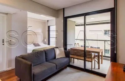 Apto no vx change com  35m², 1 dormitório e 1 vaga disponível para locação no jardim paulista.