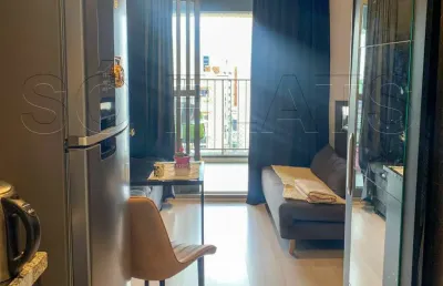 Hy by you pinheiros, apto disponível para locação contendo 31m² e 01 dormitório.