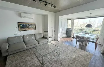 Residencial geo berrini, apto disponível para locação com 70m², 01 dormitório e 01 vaga de garagem