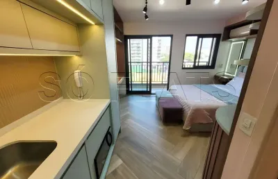 Studio is moema, disponível para locação, contendo 25m² e 1 dormitório.