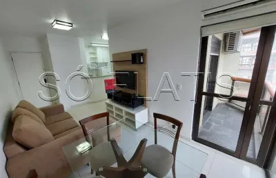 Flat para locação, mobiliado nos jardins com uma localização privilegiada próx do pq do ibirapuera.