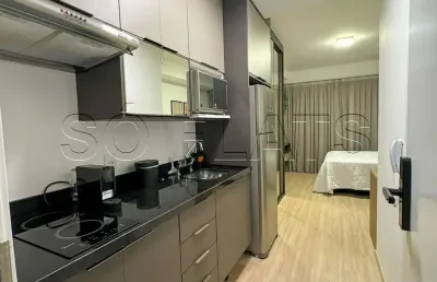 Residencial z cotovia, apto disponível para locação com 26m², 1 dormitório e 1 vaga.