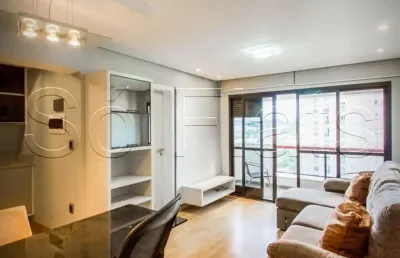 Flat transamérica higienópolis classic disponível para venda com 45m², 1 dormitório e 1 vaga
