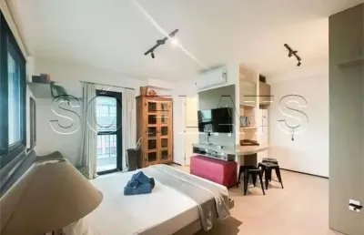 Vn humberto i, studio mobiliado disponível para venda com 33m² e 1 dormitório
