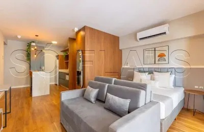 Residencial landing campo belo, studio disponível para venda com 47m², 1 dormitório e 1 vaga