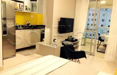 Apartamento wish moema, disponível para locação com 37m² e 01 vaga de garagem