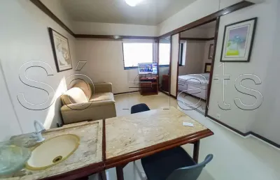 Le premier flat muito bem localizado no jardins e totalmente mobiliado com entrada imediata