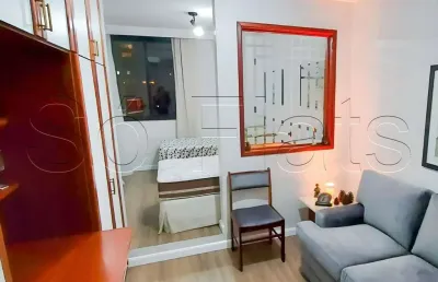 Poeta drummond, apto disponível para locação com 28m², 01 dormitório e 01 vaga de garagem.