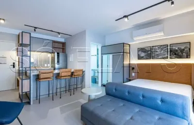 Residencial landing campo belo, studio disponível para venda com 40m², 1 dormitório e 1 vaga