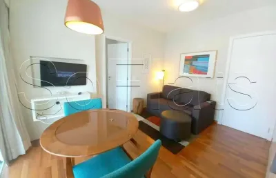 Flat estanconfor villa paulista com 37m², 1 dormitório e 1 vaga disponível para locação no jardins