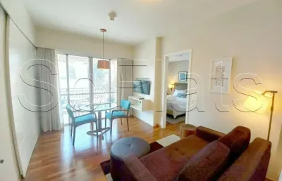 Apto estanconfor villa paulista com 37m², 1 dormitório e 1 vaga disponível para locação no jardins