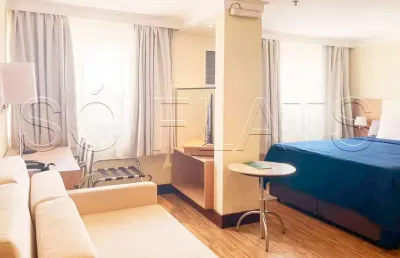Flat transamérica international plaza disponível para venda com 26m², 1 dormitório e 1 vaga