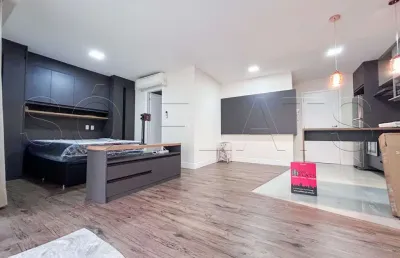 Residencial brasil, apto disponível para locação com 50m², 1 dormitório e 1 vaga.