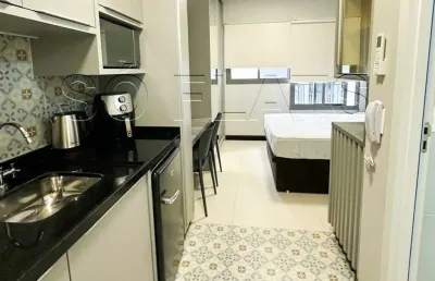Studio id home & lifestyle paraiso, studio disponível para locação com 21m² e 01 dormitório