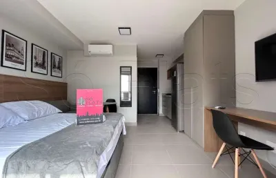 Flat disponível para locação no residencial helbor b liv contendo 24m² e 01 dormitório.