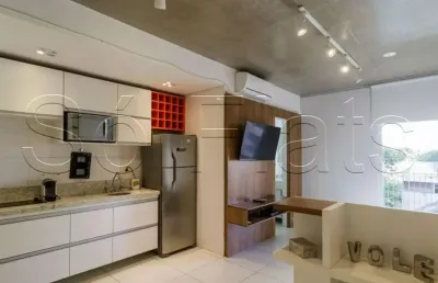 Residencial indi vila olímpia, studio disponível para locação contendo 39m², 1 dormitório e 1 vaga.