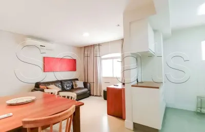 Augusta flat, apto disponível para locação contendo 100m², 02 dormitórios e 01 vaga.