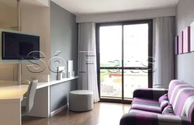 Mercure sp paraíso, flat disponível para locação contendo 33m², 1 dormitório e 1 vaga.