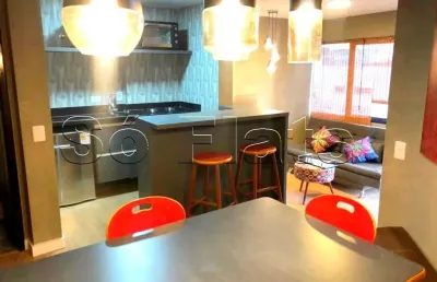 Flat park plaza brooklin, disponível para venda com 48m² e 01 vaga de garagem