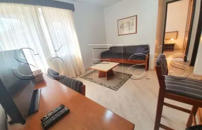Apartamento no jardins próx ao metro consolação com 1x dormitório e varanda.