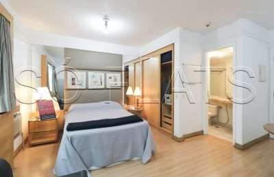 Flat transamerica bela cintra, apto disponível para venda com 27m², 1 dormitório e 1 vaga