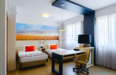 Flat com 1 quarto à venda na Alameda Rio Negro, 1030, Alphaville Comercial, Barueri