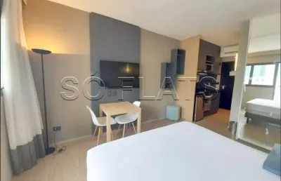 Invista em  flat a 500m do centro comercial de aphaville.