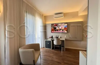 Flat para moradia ou investimento prox ao shopping anália franco