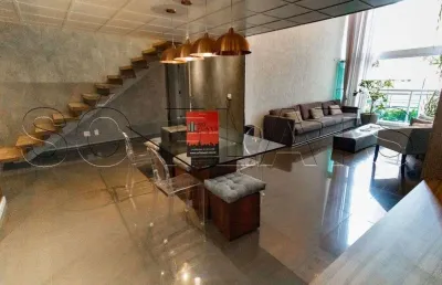 Exclusivo apartamento cobertura de altíssimo padrão no brooklin todo diferenciado.